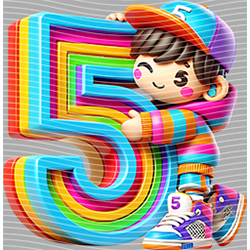 Cartoon letters-CL 677